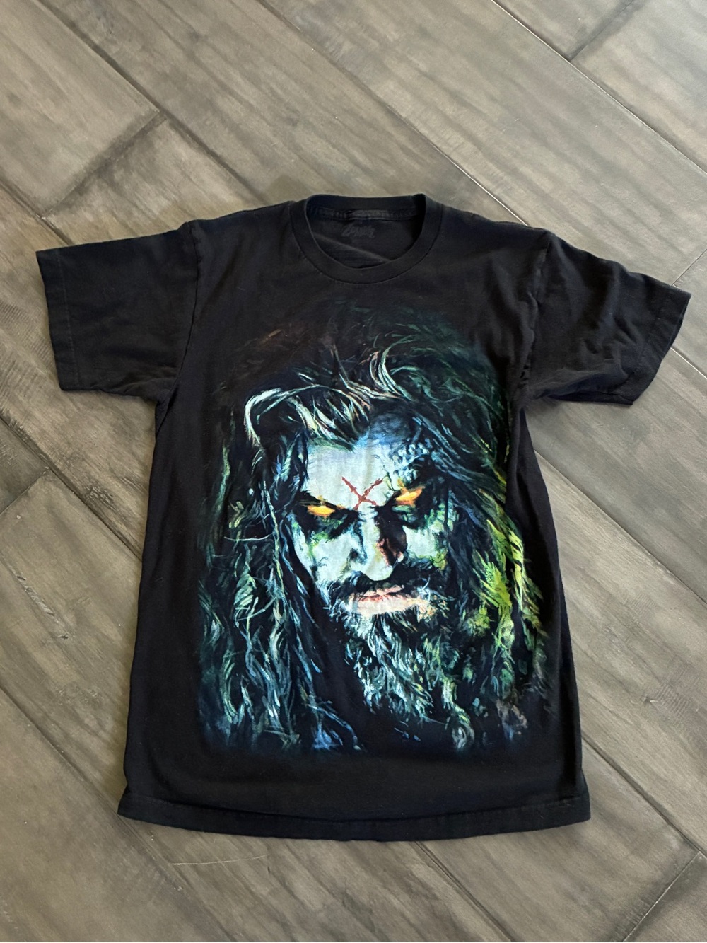 Rob Zombie Mad Mad World Black Tee - Size Medium
